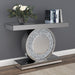 Coaster Bergenia Rectangular Console Table Silver Default Title