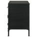 Coaster Sadler 2-drawer Accent Cabinet with Glass Doors Black Default Title