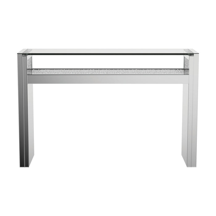 Coaster Edna 1-shelf Console Table Silver Default Title