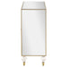 Coaster Astilbe 2-door Accent Cabinet Mirror and Champagne Default Title