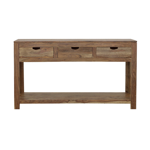 Coaster Esther 3-drawer Storage Console Table Natural Sheesham Default Title