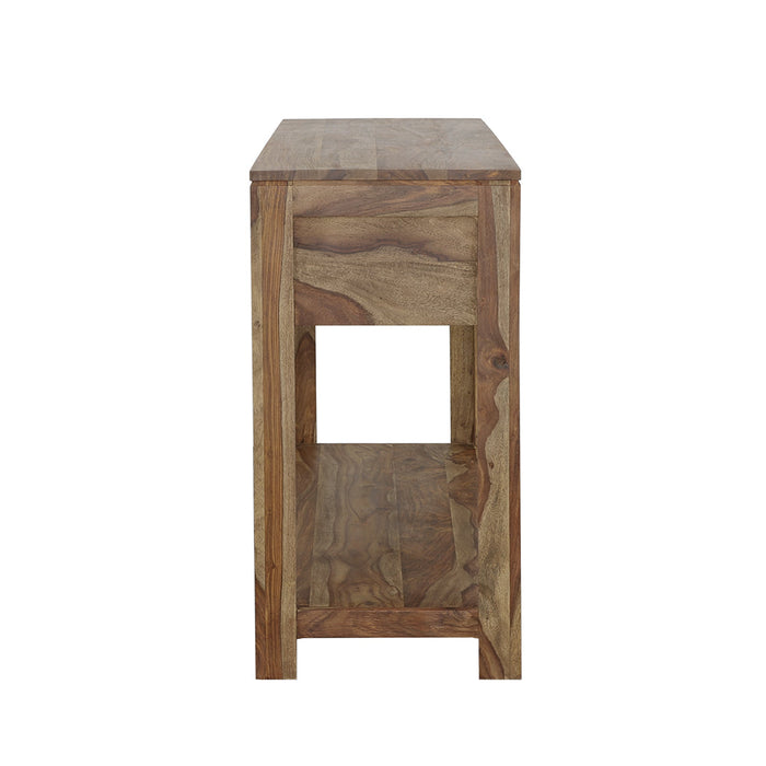 Coaster Esther 3-drawer Storage Console Table Natural Sheesham Default Title