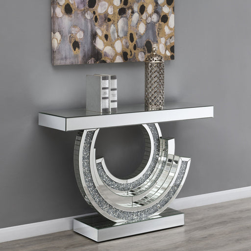 Coaster Imogen Multi-dimensional Console Table Silver Default Title