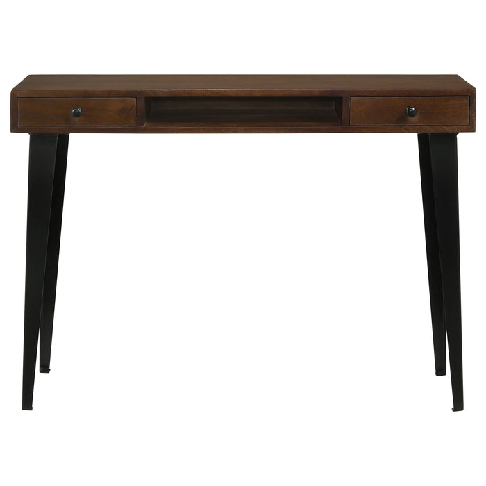 Radcliffe 2-drawer Console Table Dark Brown