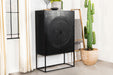 Coaster Jenna 2-door Accent Cabinet Black Default Title