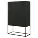 Coaster Jenna 2-door Accent Cabinet Black Default Title