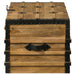 Coaster Simmons Rectangular Storage Trunk Natural and Black Default Title