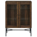 Coaster Bonilla 2-door Accent Cabinet with Glass Shelves Default Title