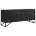 Coaster Riddell 4-door Accent Cabinet Black Default Title