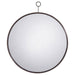 Coaster Gwyneth Round Wall Mirror Black Nickel Default Title