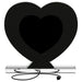 Coaster Euston Heart Shape Table Mirror Silver Default Title