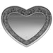 Coaster Aiko Heart Shape Wall Mirror Silver Default Title