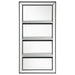 Coaster Oriel 3-Shelf Rectangle Wall Mirror Default Title