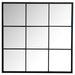 Coaster Quetzal Square Window Pane Wall Mirror Black Default Title