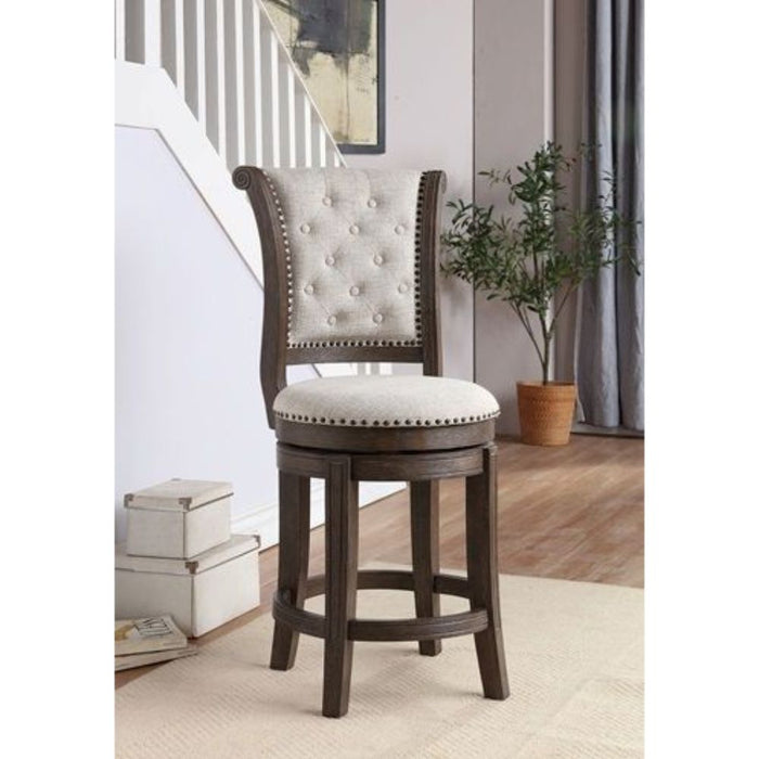 Glison 43"H Upholstered Counter Height Chair (Set-2)