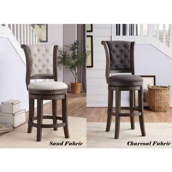 Glison 43"H Upholstered Counter Height Chair (Set-2)