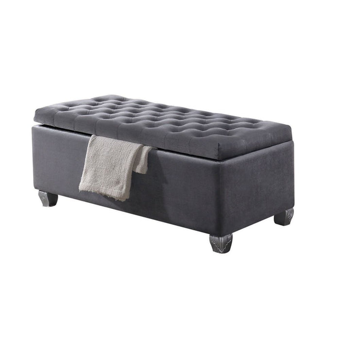 Rebekah 45"L Upholstered Bench with Storage