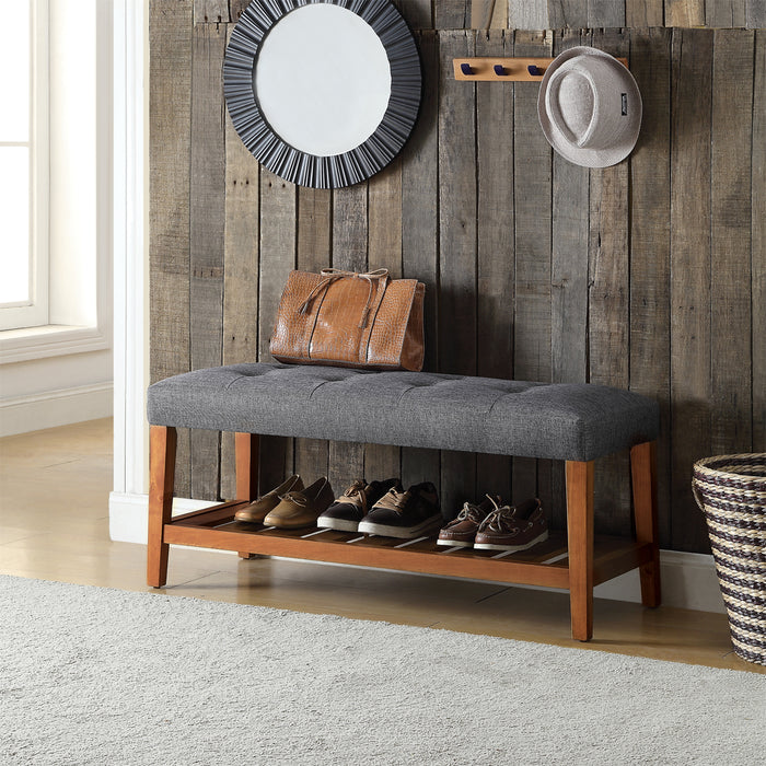 Charla 40"L Upholstered Bench