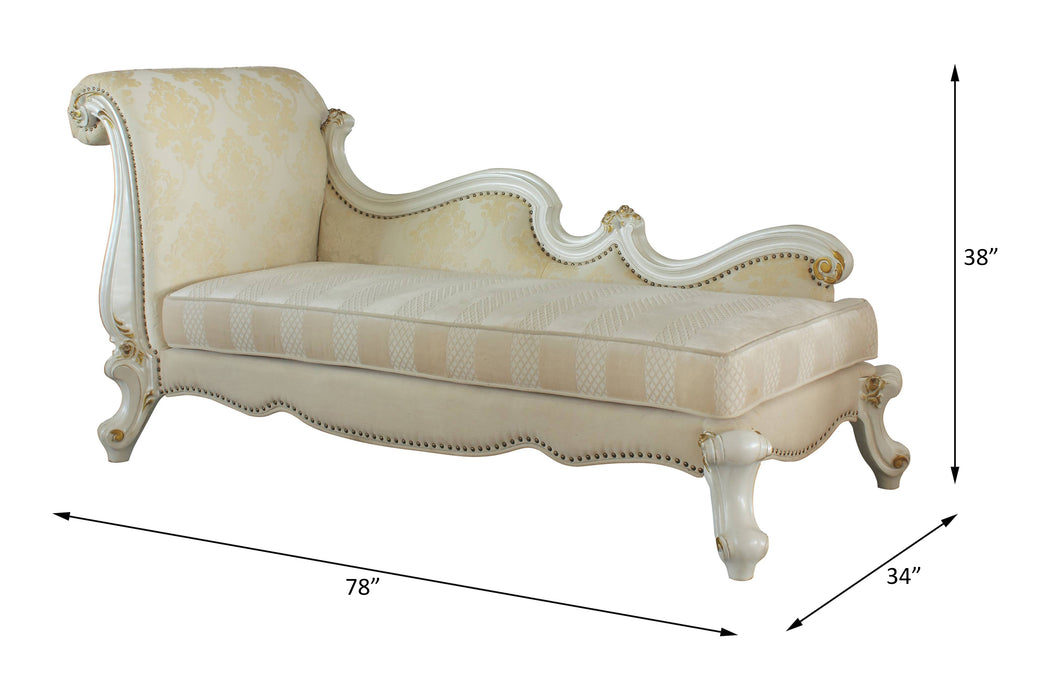 Picardy Chaise Lounge with 2 Pillows