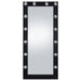 Coaster Zayan Full Length Floor Mirror With Lighting Black High Gloss Default Title