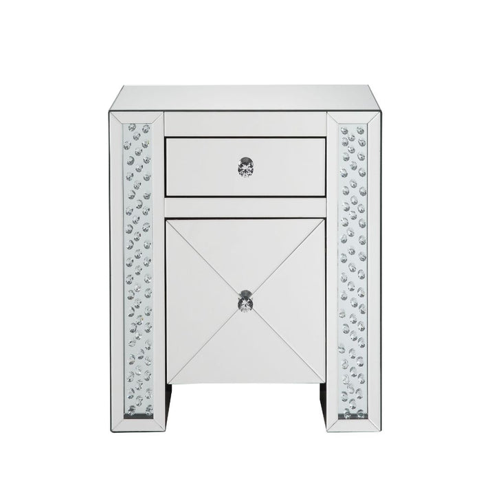 Nysa 1-Drawer 1-Door Accent Table