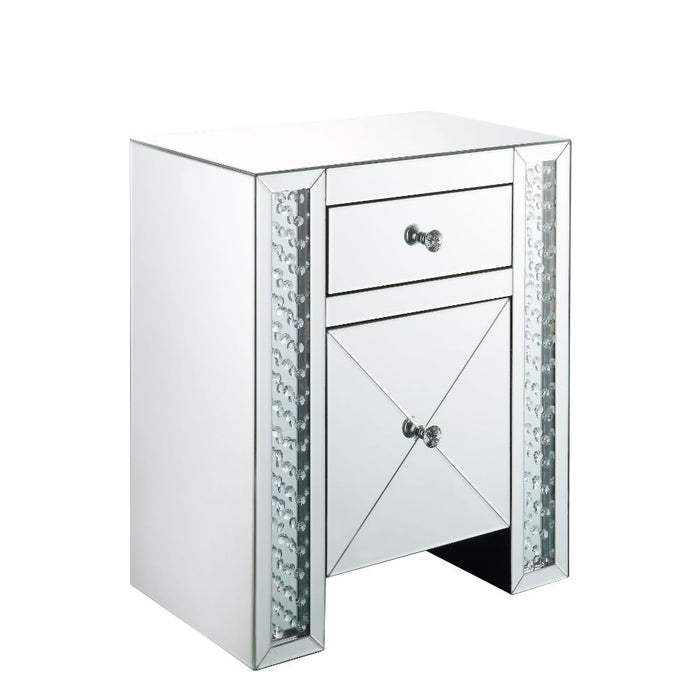 Nysa 1-Drawer 1-Door Accent Table