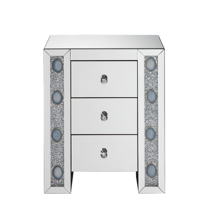 Sonia 3 Drawers Rectangular Accent Table