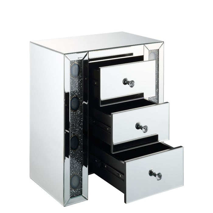 Sonia 3 Drawers Rectangular Accent Table