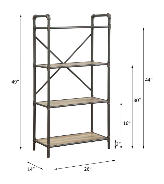 Itzel 49"H x 26"W Bookshelf