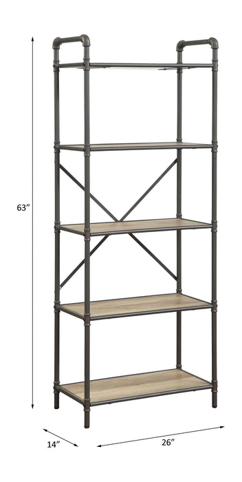 Itzel 63"H x 26"W Bookshelf