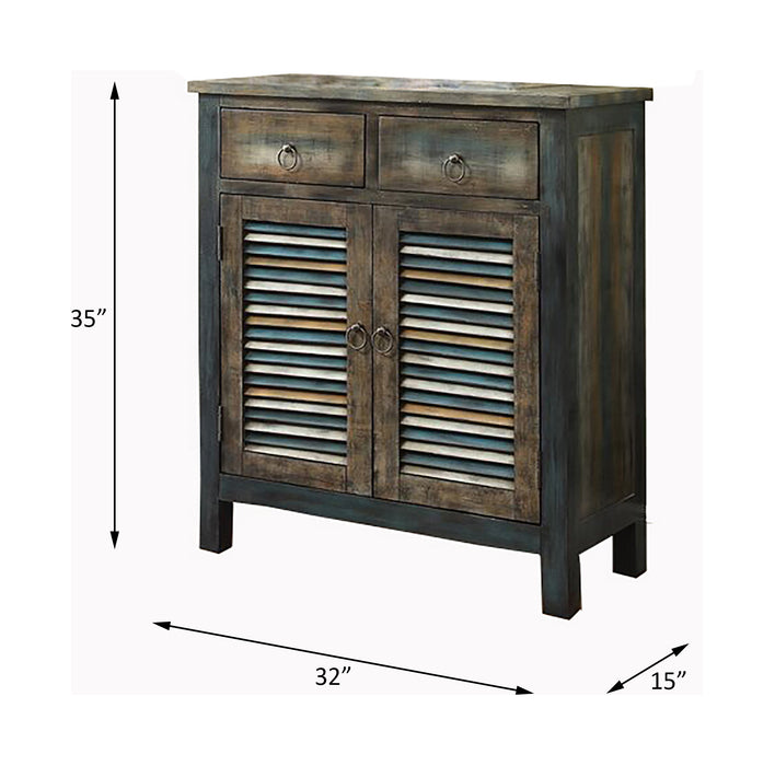 Glancio Rectangular 2 Drawers Console Table