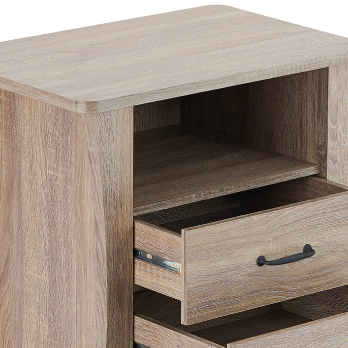 Colt Rectangular 2 Drawers Accent Table