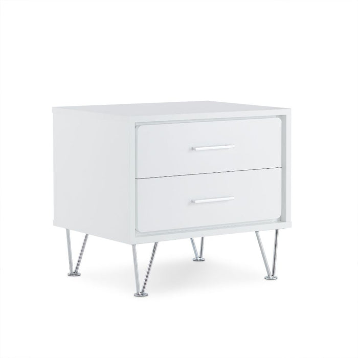 Deoss Rectangular 2 Drawers Accent Table