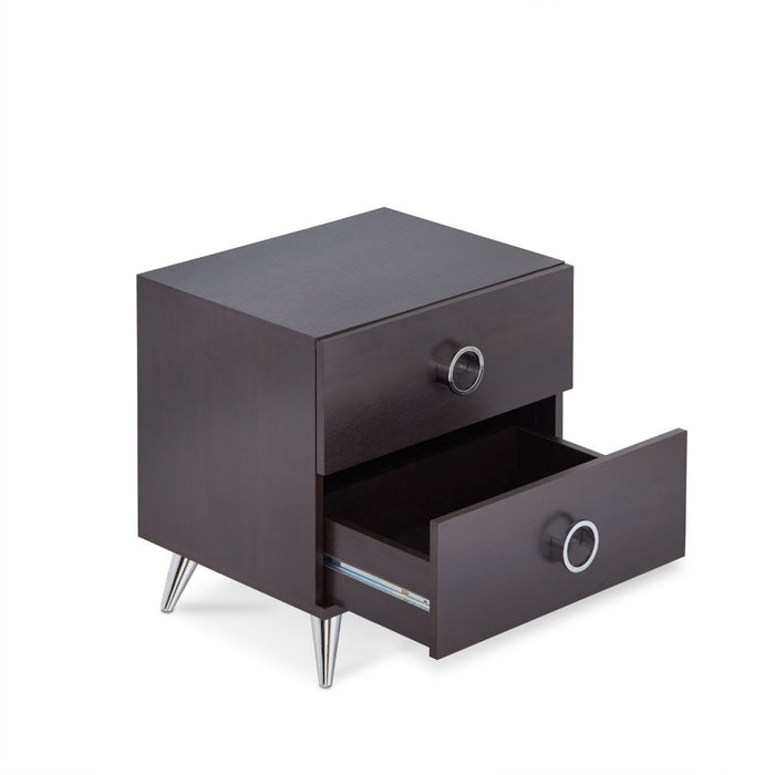 Elms Rectangular 2 Drawers Accent Table