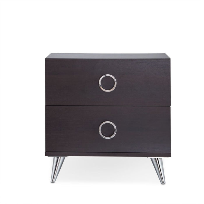 Elms Rectangular 2 Drawers Accent Table