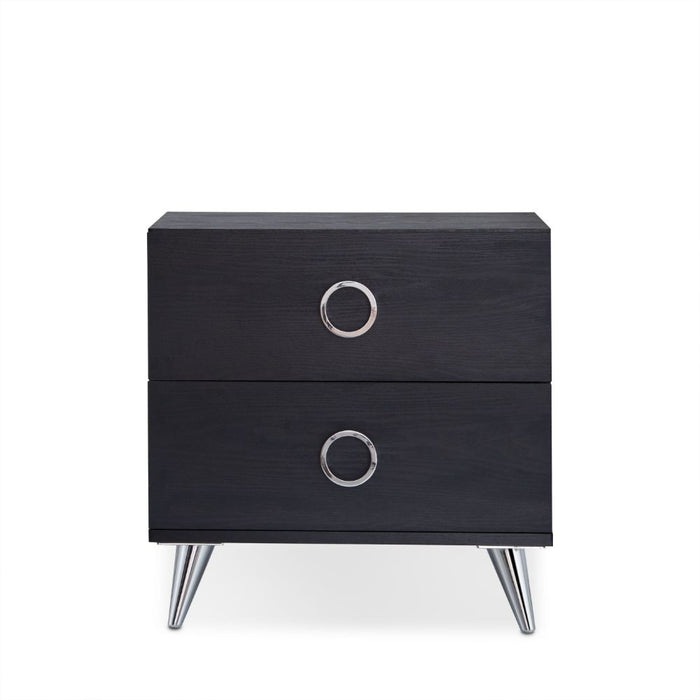 Elms Rectangular 2 Drawers Accent Table