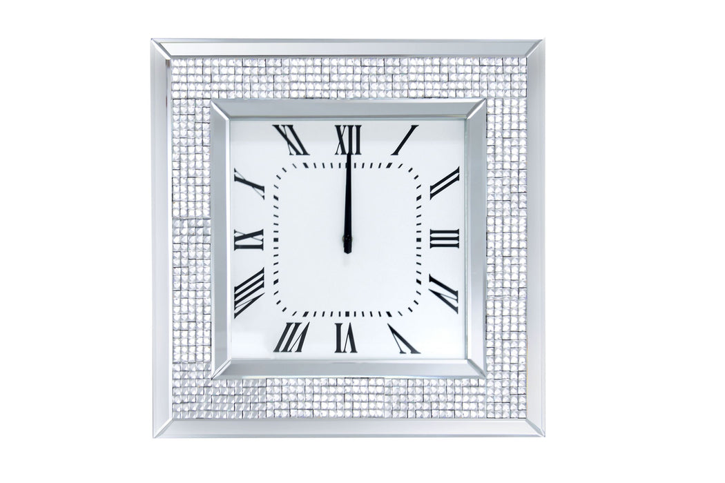 Ornat Square Glam Wall Clock