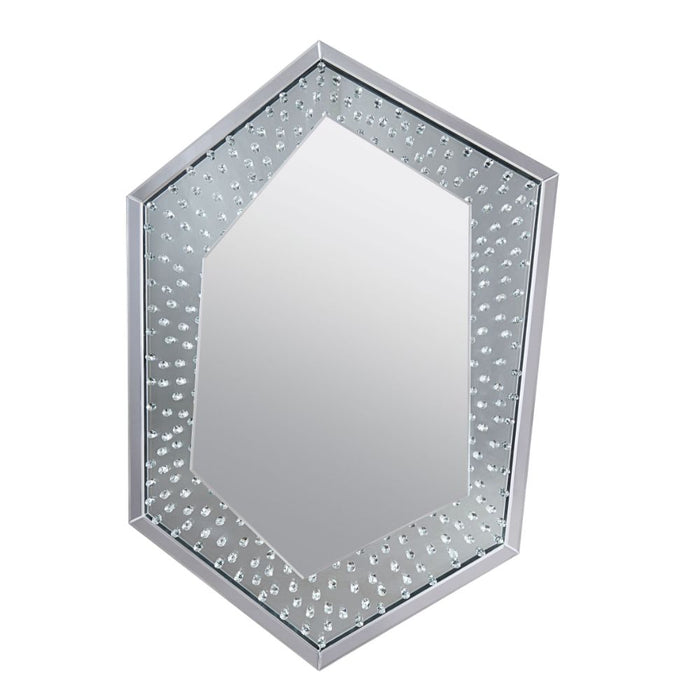 Nysa Glam Hexagon Accent Mirror