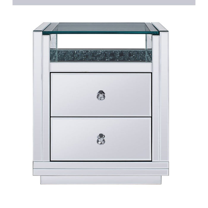 Nysa 2 Drawers Rectangular Accent Table