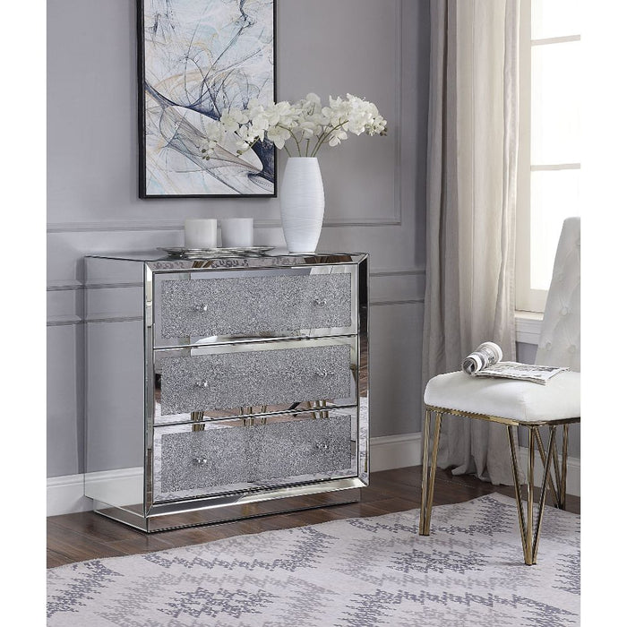 Noralie Glam Rectangular Console Table