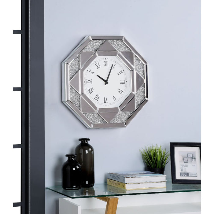 Noralie Glam Octagon Wall Clock