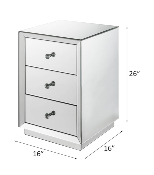 Dominic Glam Square Accent Table