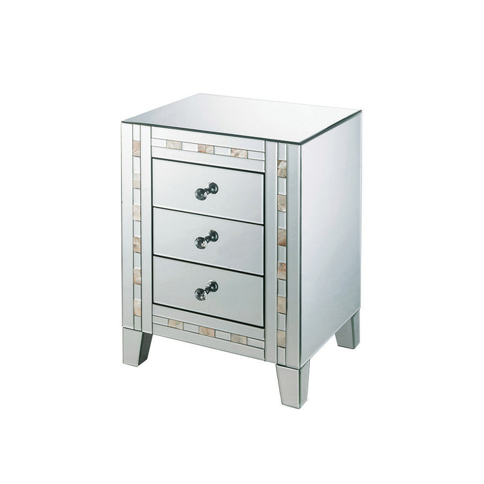 Nasa Glam Rectangular Accent Table