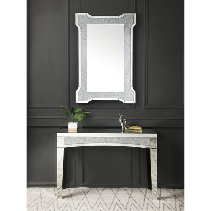 Noralie Rectangular Glam Accent Mirror