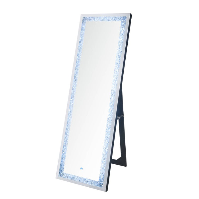 Noralie Glam Floor Mirror with LED