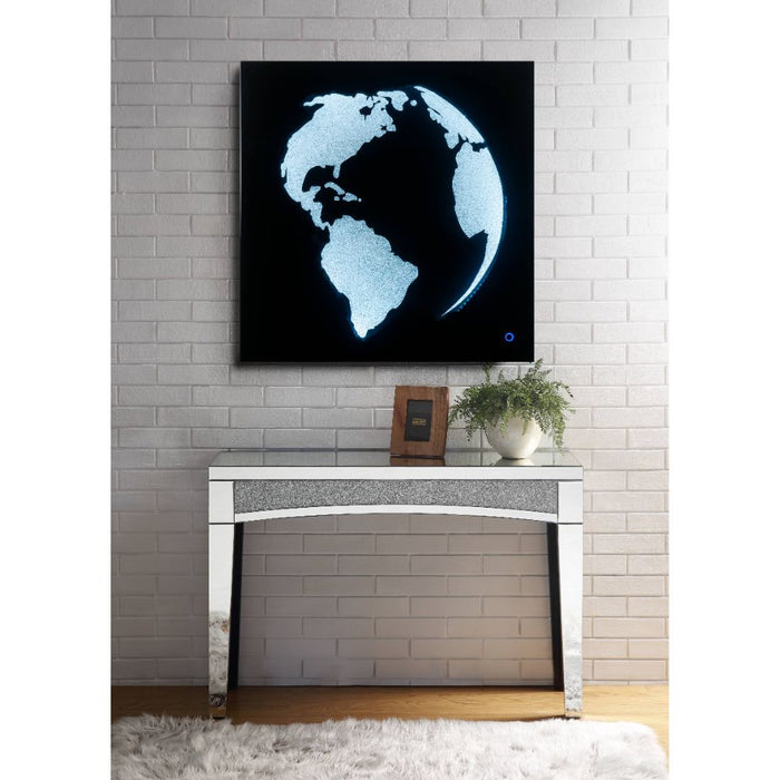 Talisha 39"L x 39"H Glam Wall Art with LED