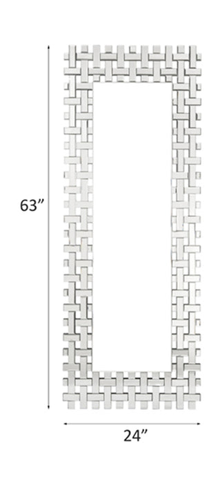 Dominic Glam Rectangular Accent Mirror