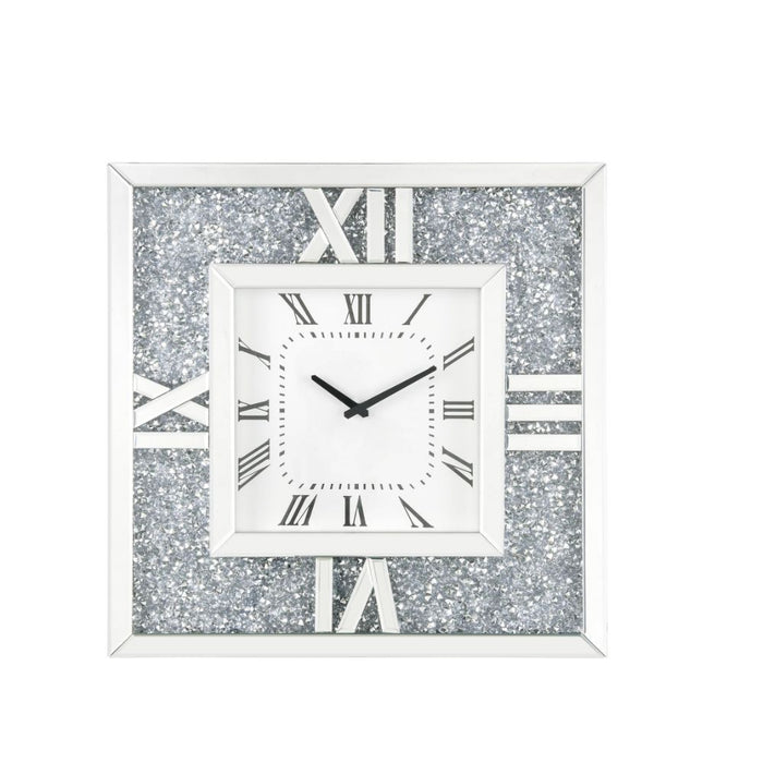 Noralie Square Glam Wall Clock