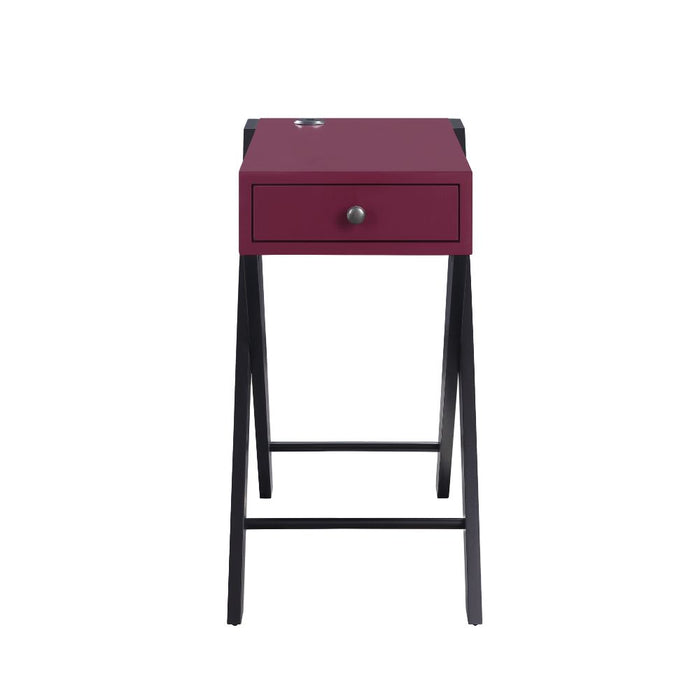 Fierce Rectangular Accent Table with USB