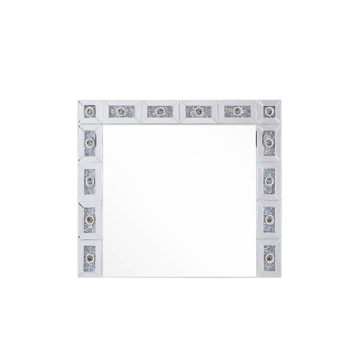 Noralie 32"L x 28"H Rectangular Glam Accent Mirror